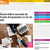 Paran lidera mercado de Fuses & Aquisies no Sul do pas